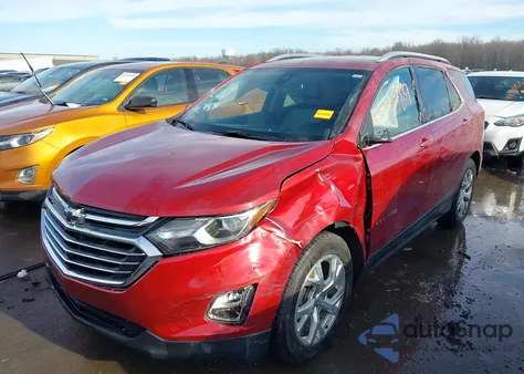 2020 Chevrolet Equinox Fwd Premier 1.5L Turbo z USA, uszkodzony, nr VIN 3GNAXNEV3LS550184